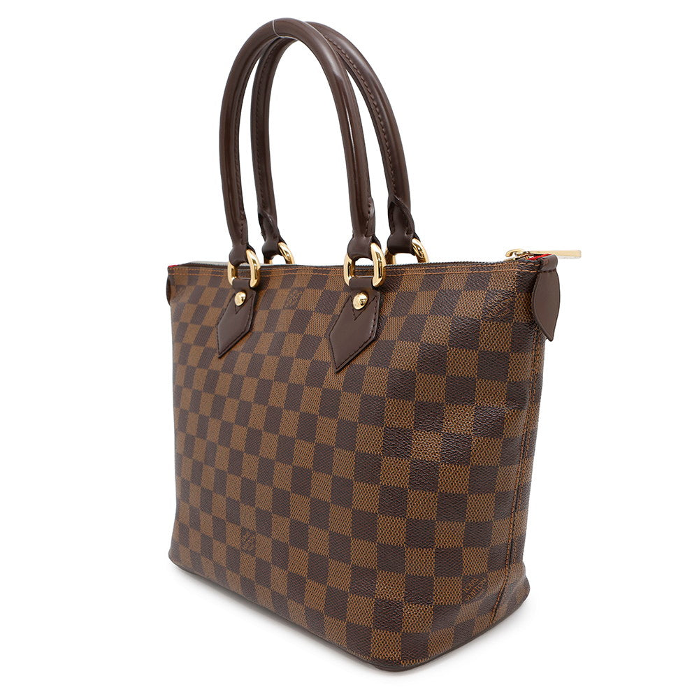 Louis Vuitton Saleya RedN51183 Ebene PM Canvas Damier Handbag