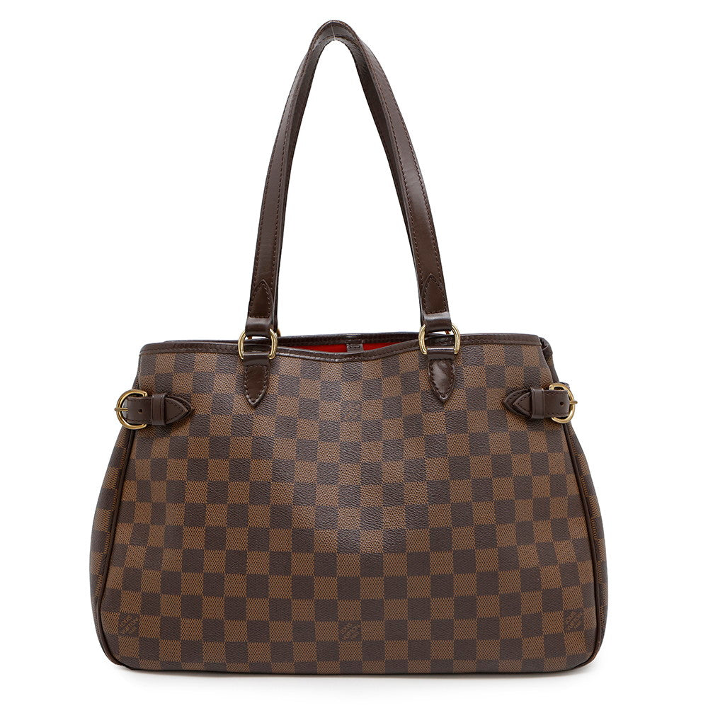 Louis Vuitton Batignolles Horizontal RedN48179 Ebene Damier Canvas Handbag
