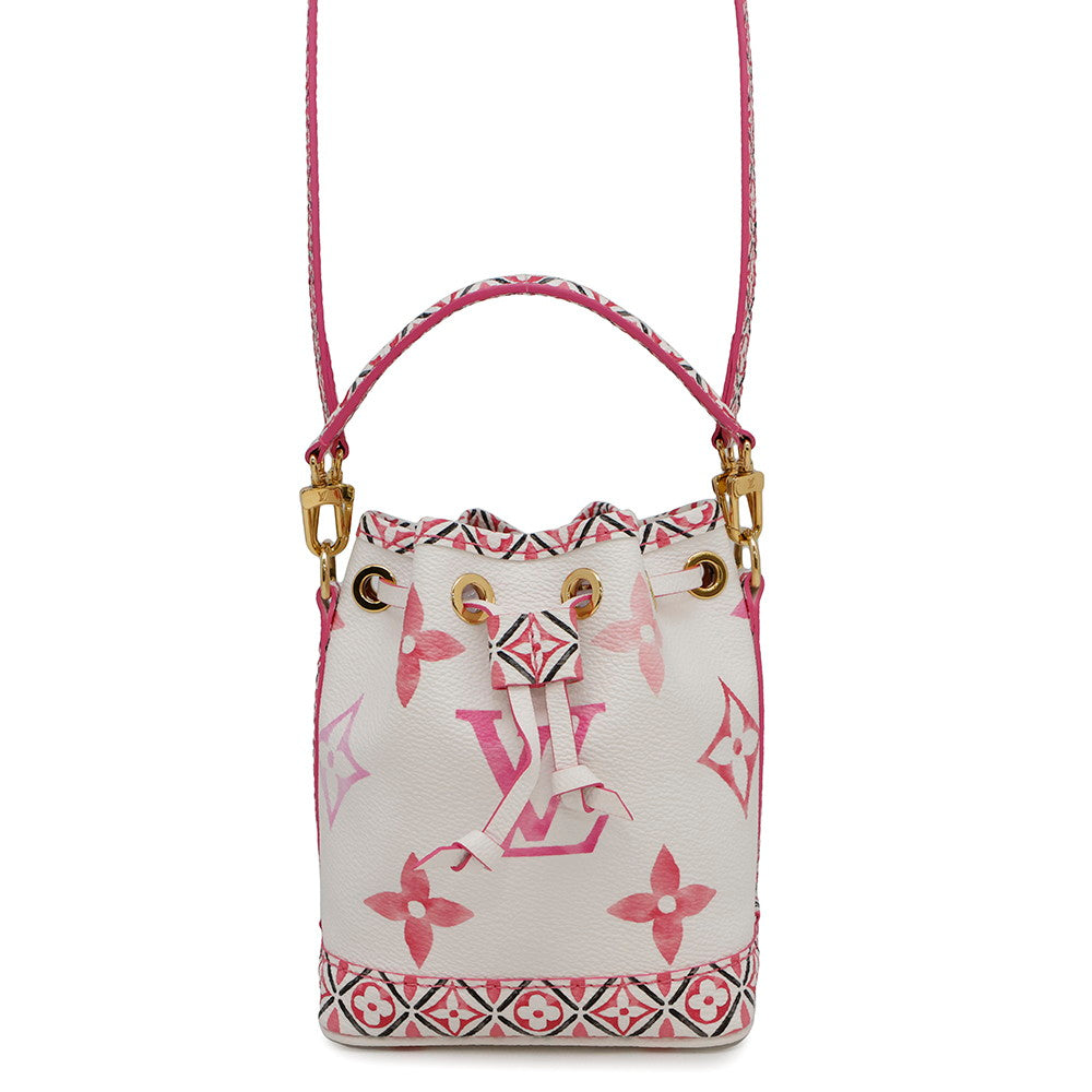 Louis Vuitton Noe RoseM82386 Visor Pool Monogram Nano Handbag
