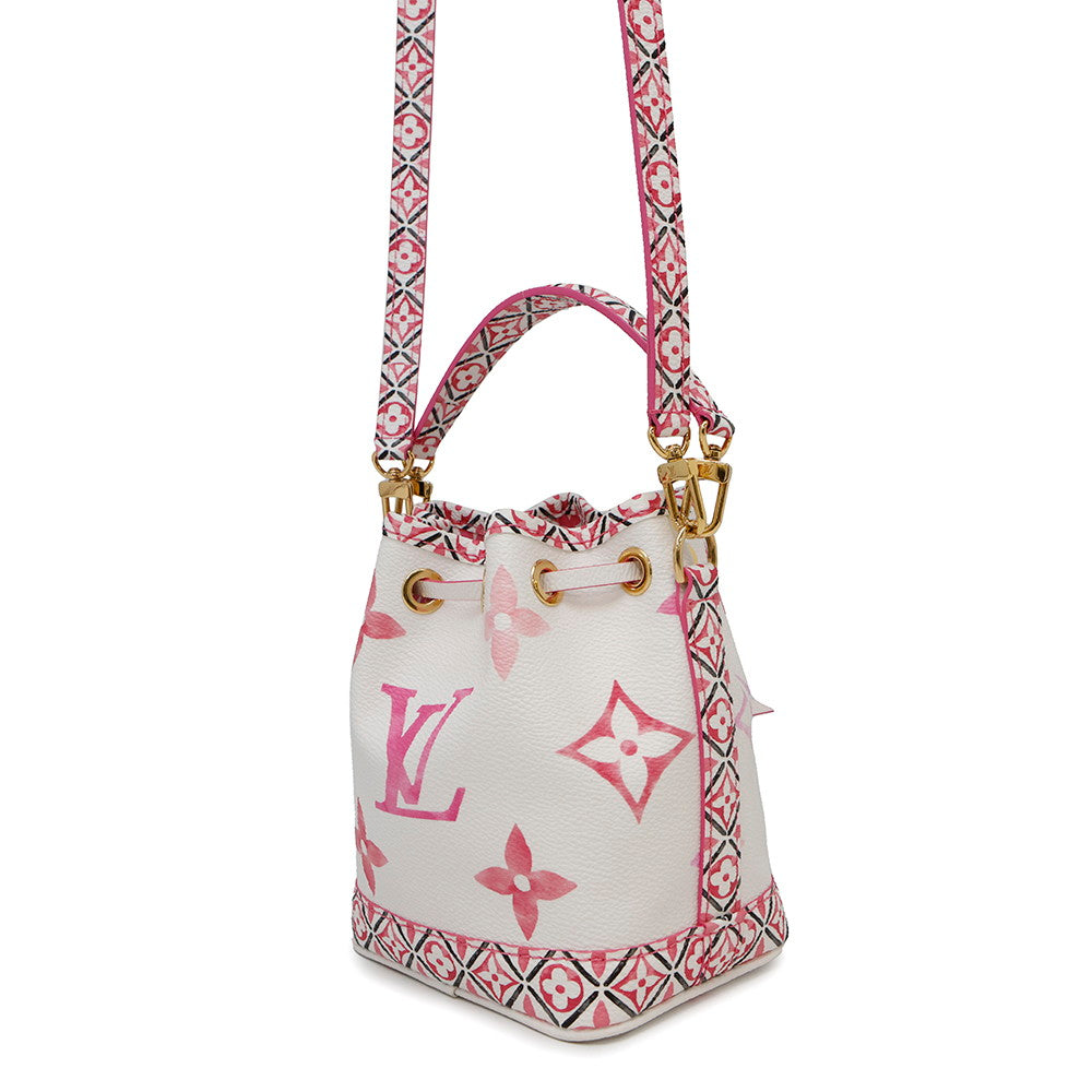 Louis Vuitton Noe RoseM82386 Visor Pool Monogram Nano Handbag
