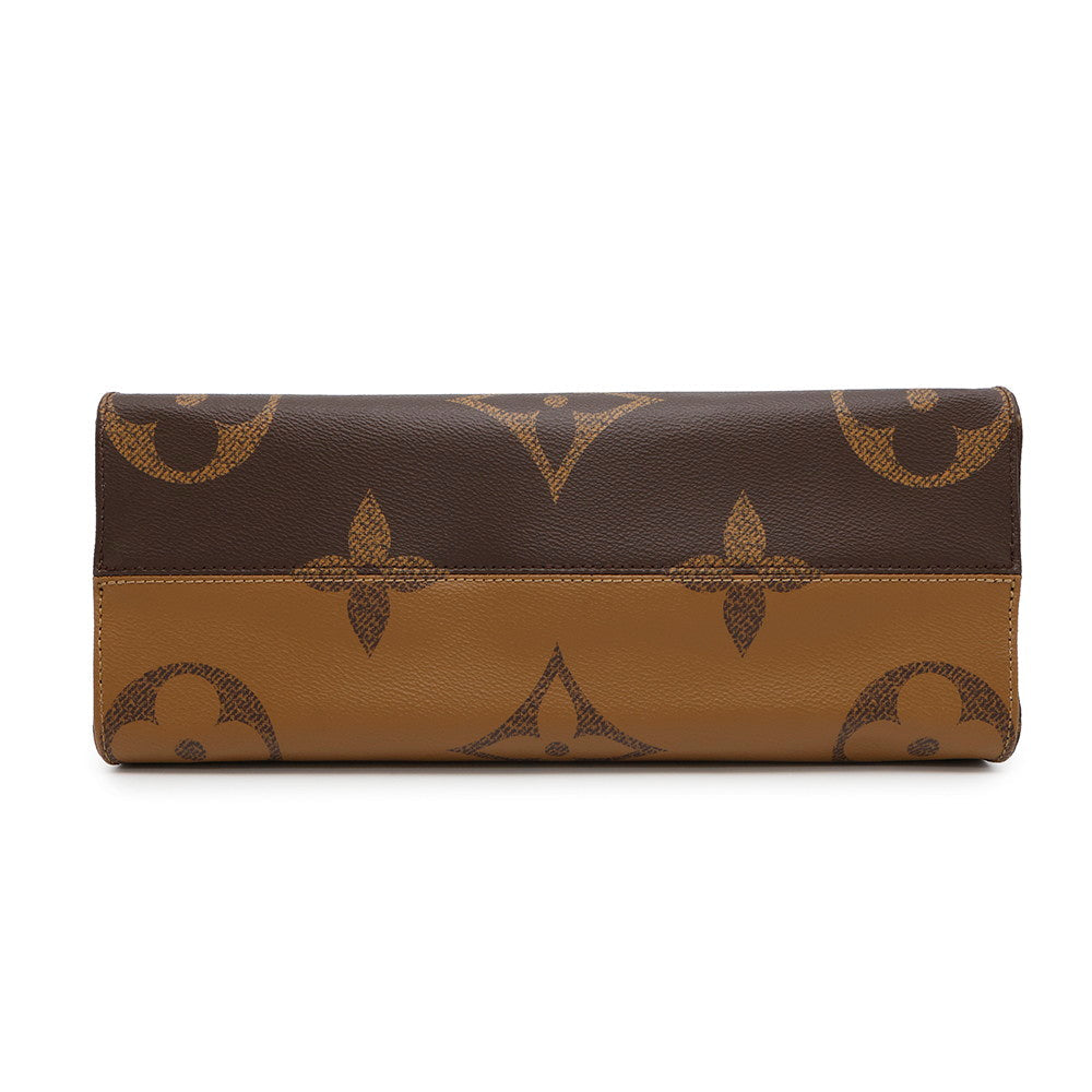 Louis Vuitton Onthego RedM45321 Reverse Giant Monogram Canvas Handbag