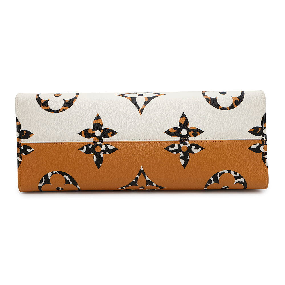 Louis Vuitton Onthego IvoireM44675 Jungle Monogram Handbag