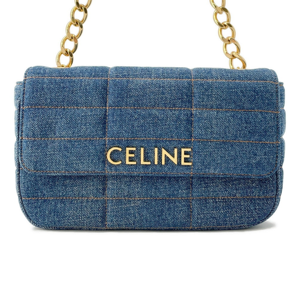 Chainshoulder Bag Etn Dd Denim Blue