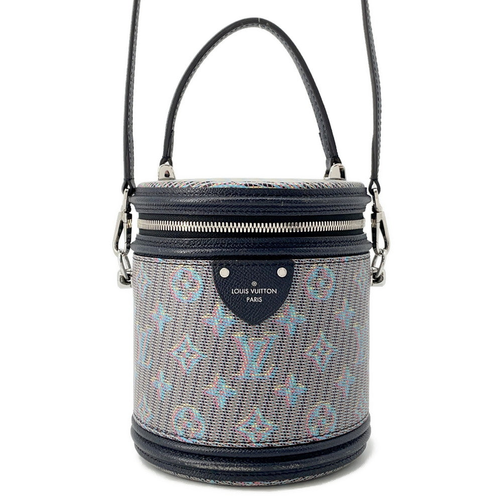Louis Vuitton Cannes Navy MulticolorM55537 Pop Monogram Handbag
