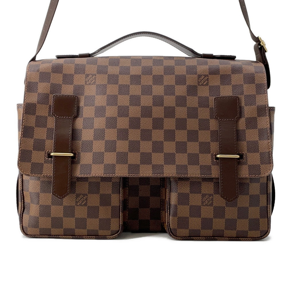 Louis Vuitton Broadway RedN42270 Ebene Damier Canvas Handbag