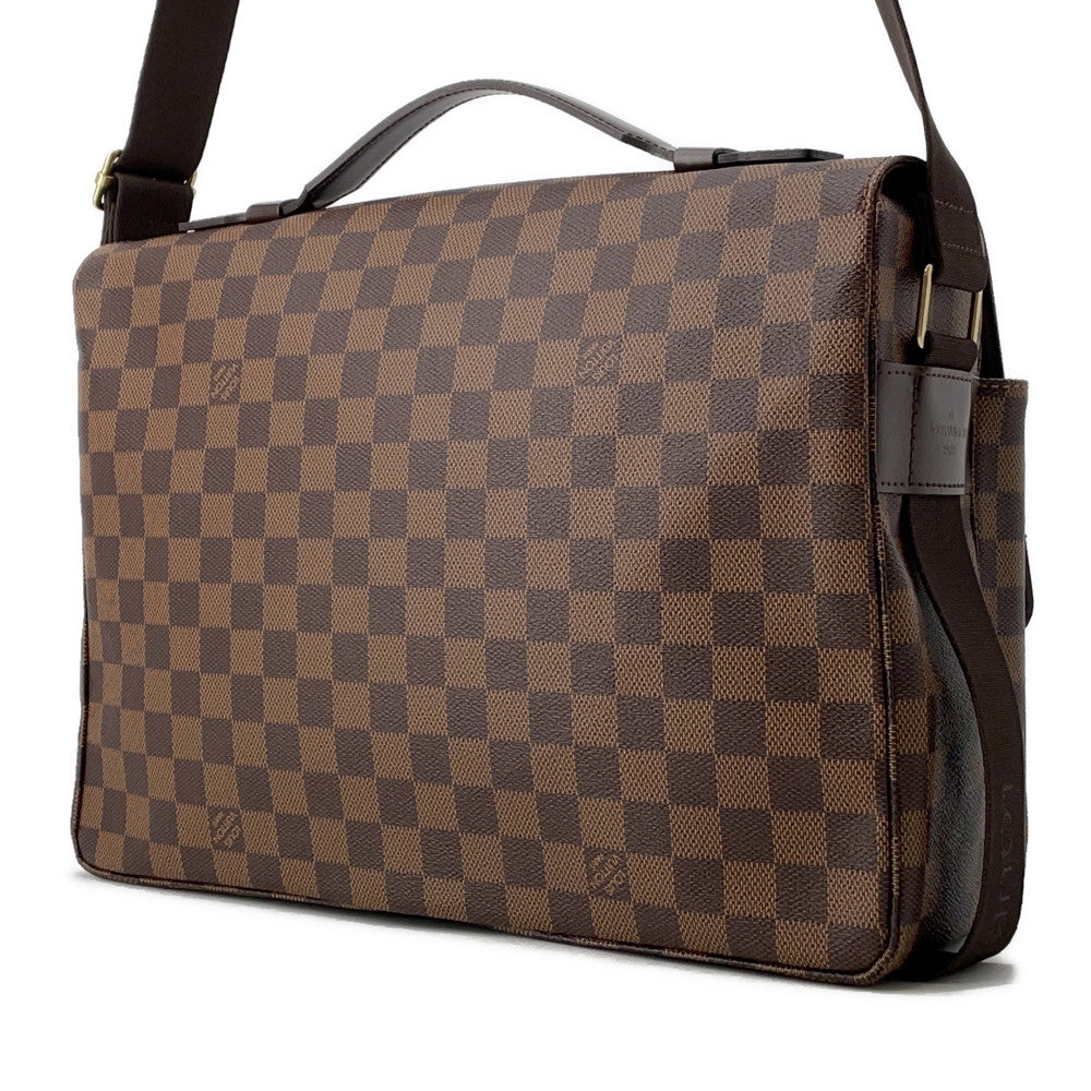 Louis Vuitton Broadway RedN42270 Ebene Damier Canvas Handbag