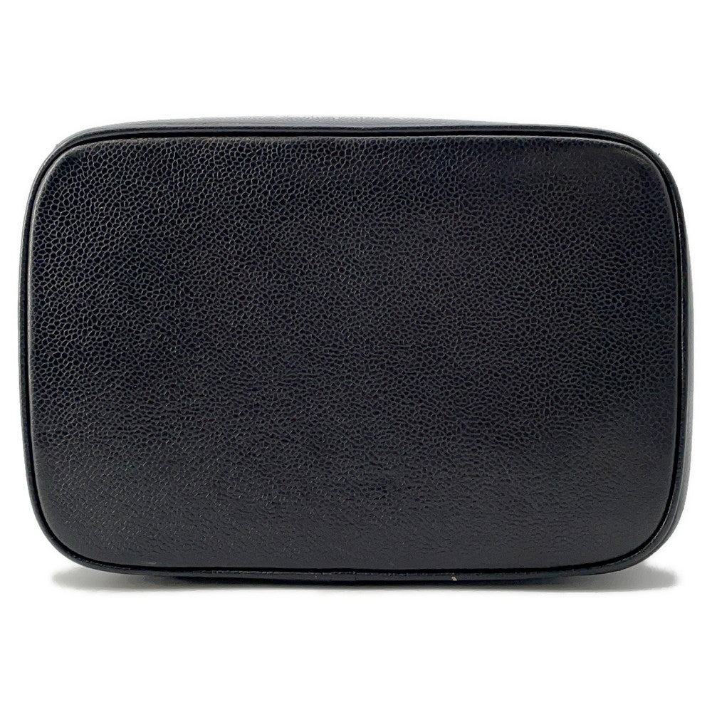 Chanel CC Logo 2WAY Vanity BlackA06238 Caviar Leather Shoulder Bag