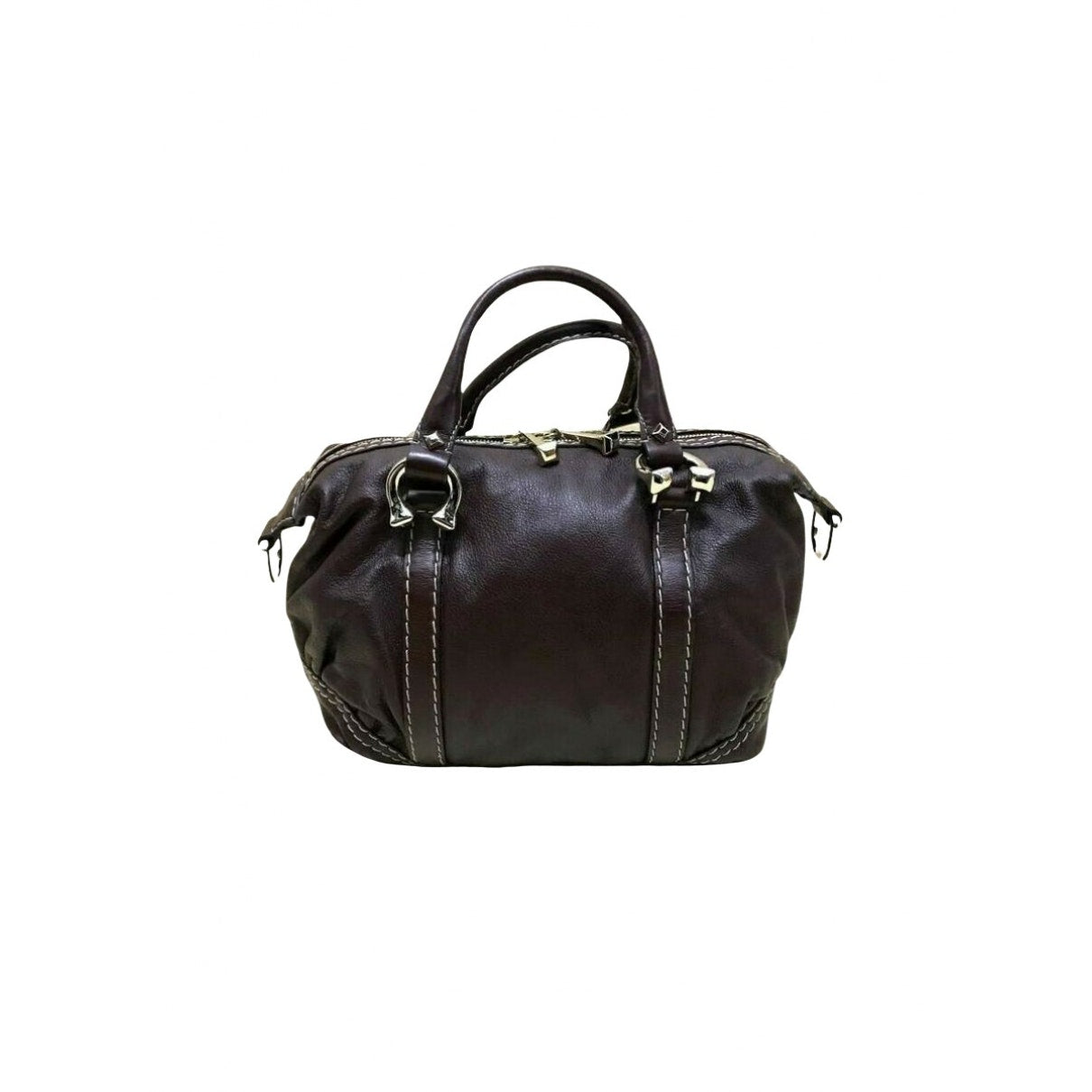 Gucci brown leather handbag