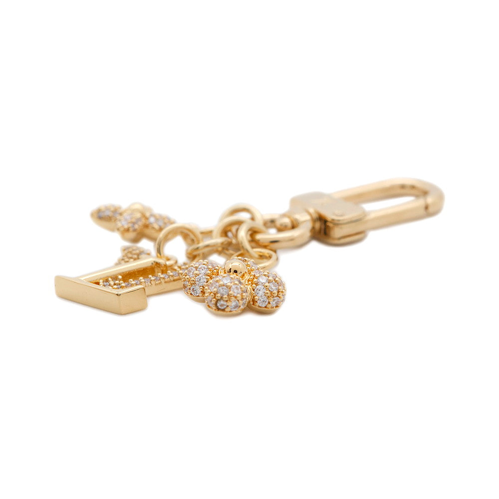 Louis Vuitton Micro Charm・ Iconic GoldM01566 Key Chain