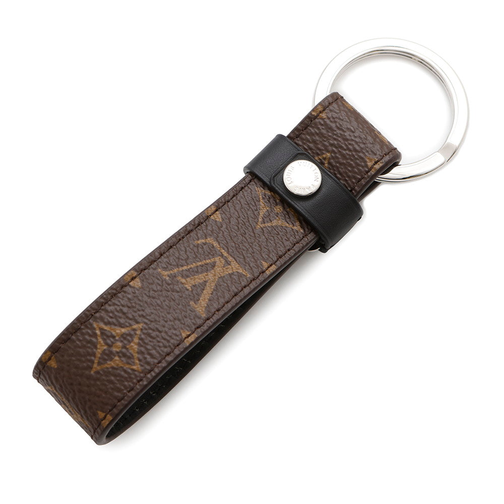 Louis Vuitton ・LVDragonne BrownM62709 Monogram Leather Calf Key Chain