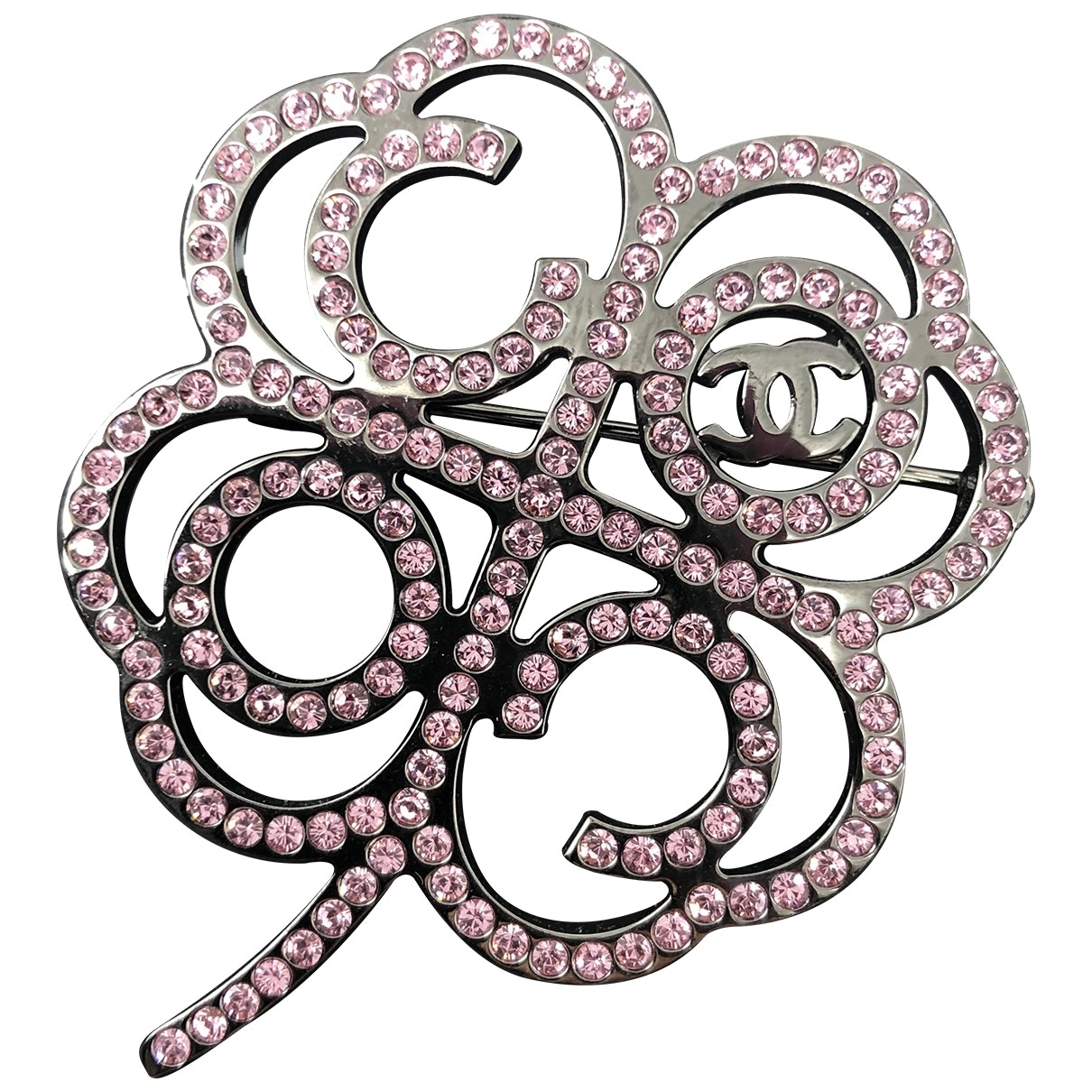 Chanel Silver Metal Pins & Brooches