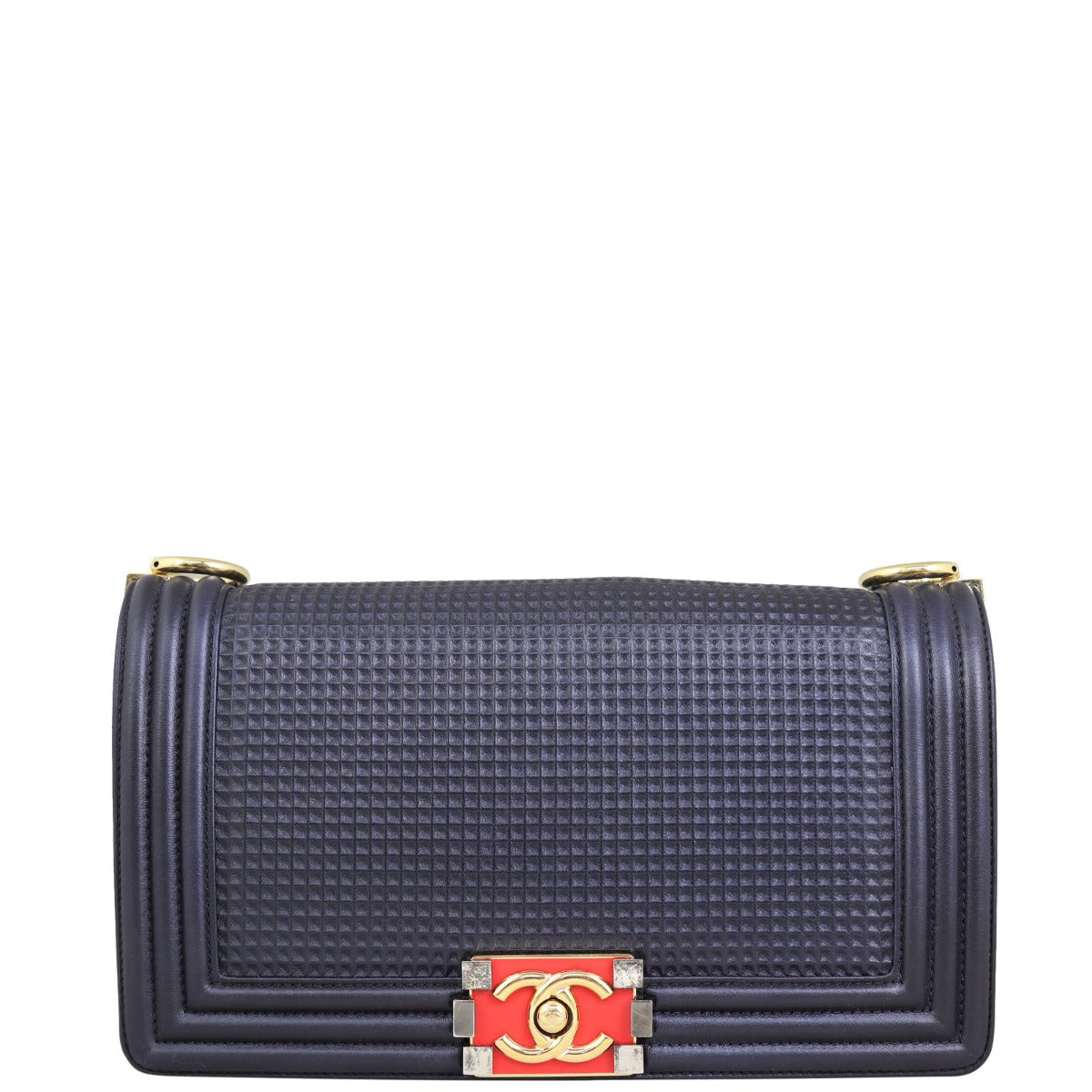 Chanel Boy Cube Old Handbag Medium