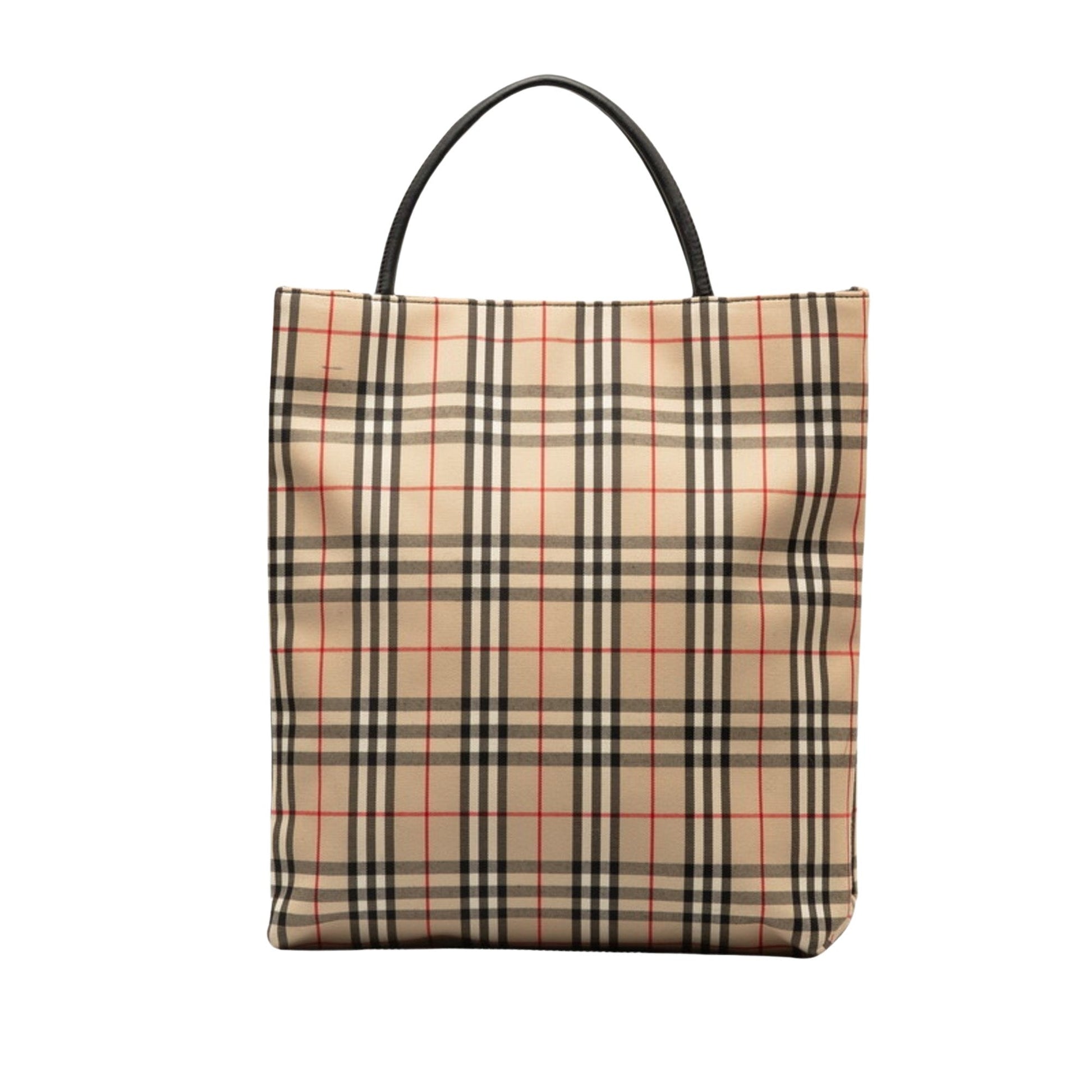 Burberry Luxury Nova Check Tote Tote Bag Check Tote 124