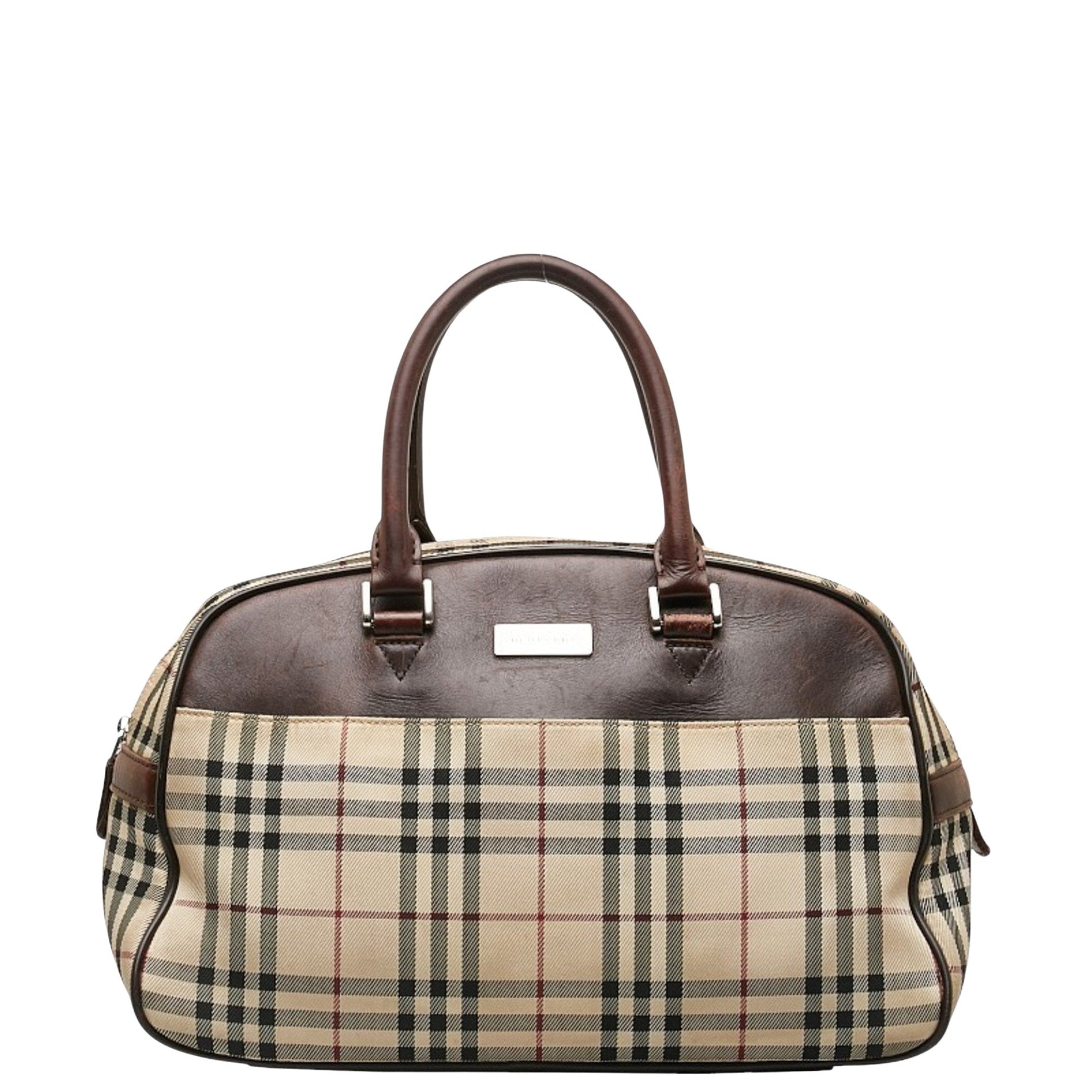 Burberry Luxury Nova Check Handbag Travel Bag Check Handbag 300