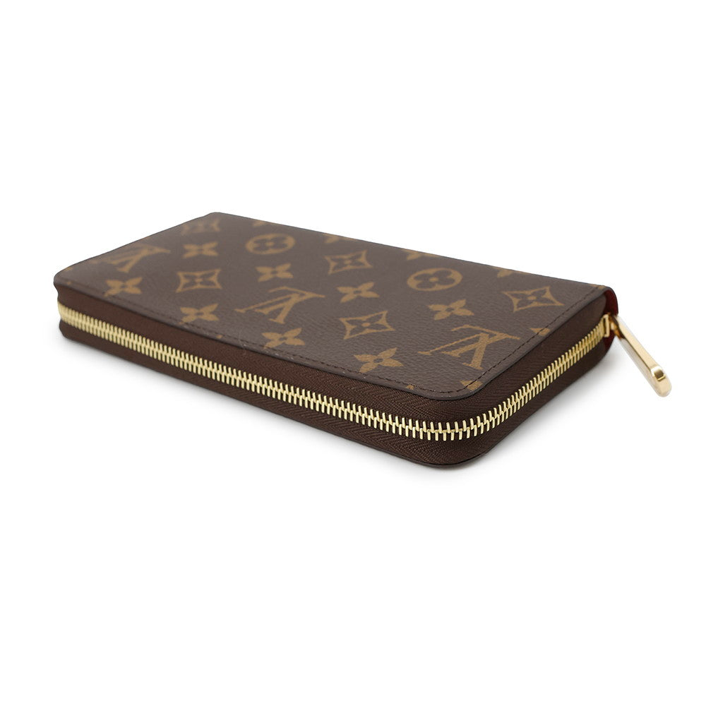 Louis Vuitton Zippy FuchsiaM41895 Monogram Wallet Case