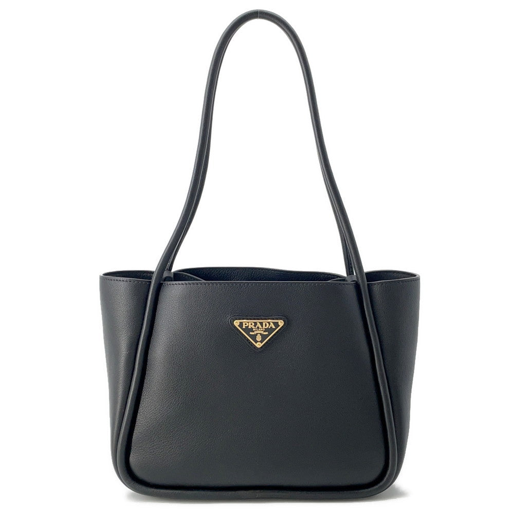 Shopping Tote Bag Bg Soft Grain Leather Black