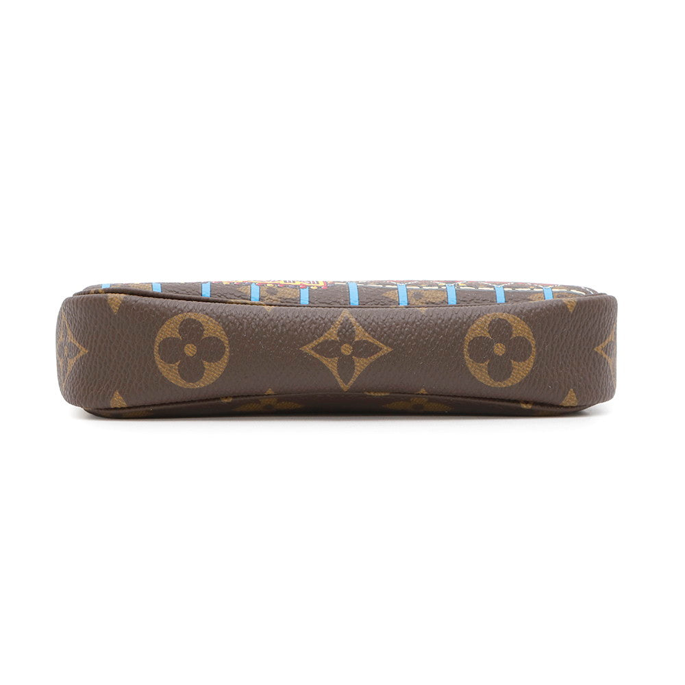 Louis Vuitton Pochette Accessoires PinkM69752 Vivienne Monogram Clutch Bag