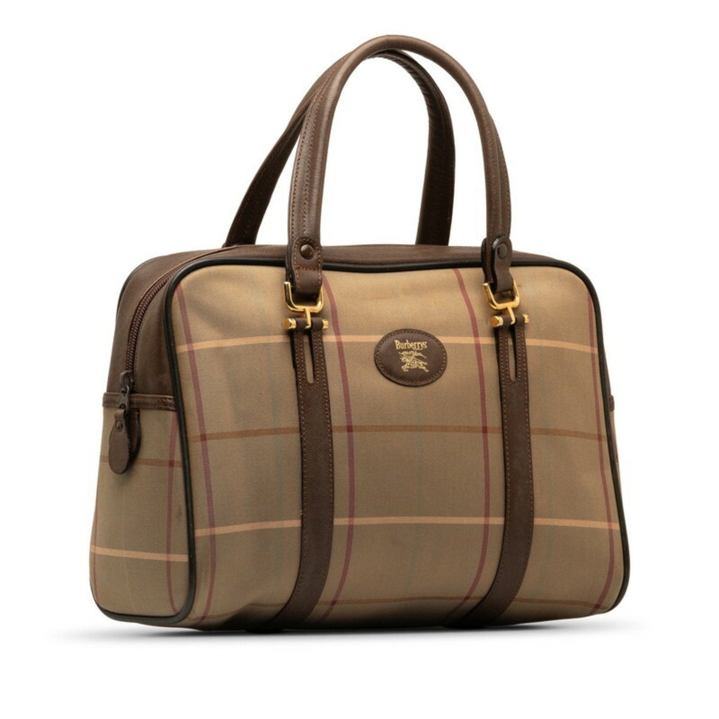 Burberry Luxury Nova Check Handbag Travel Bag Check Handbag 217