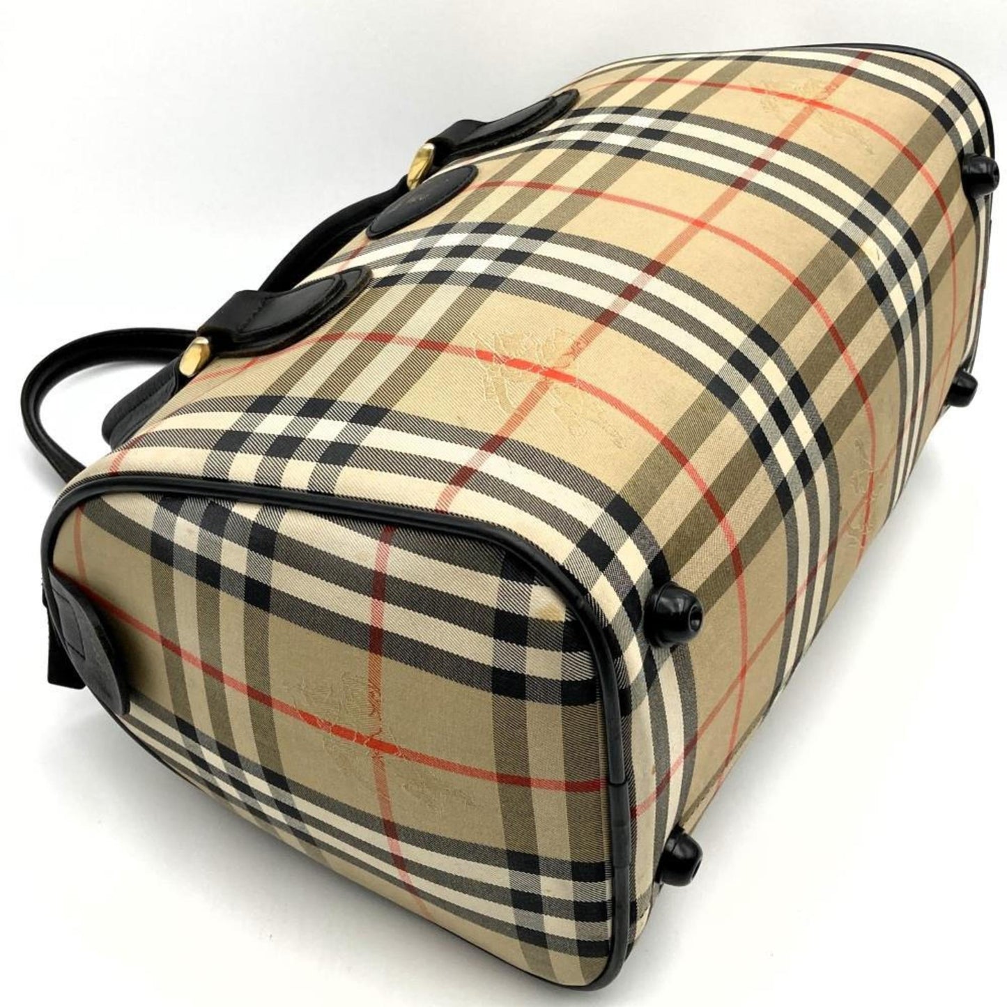 Burberry Luxury Nova Check Handbag Travel Bag Check Handbag 230