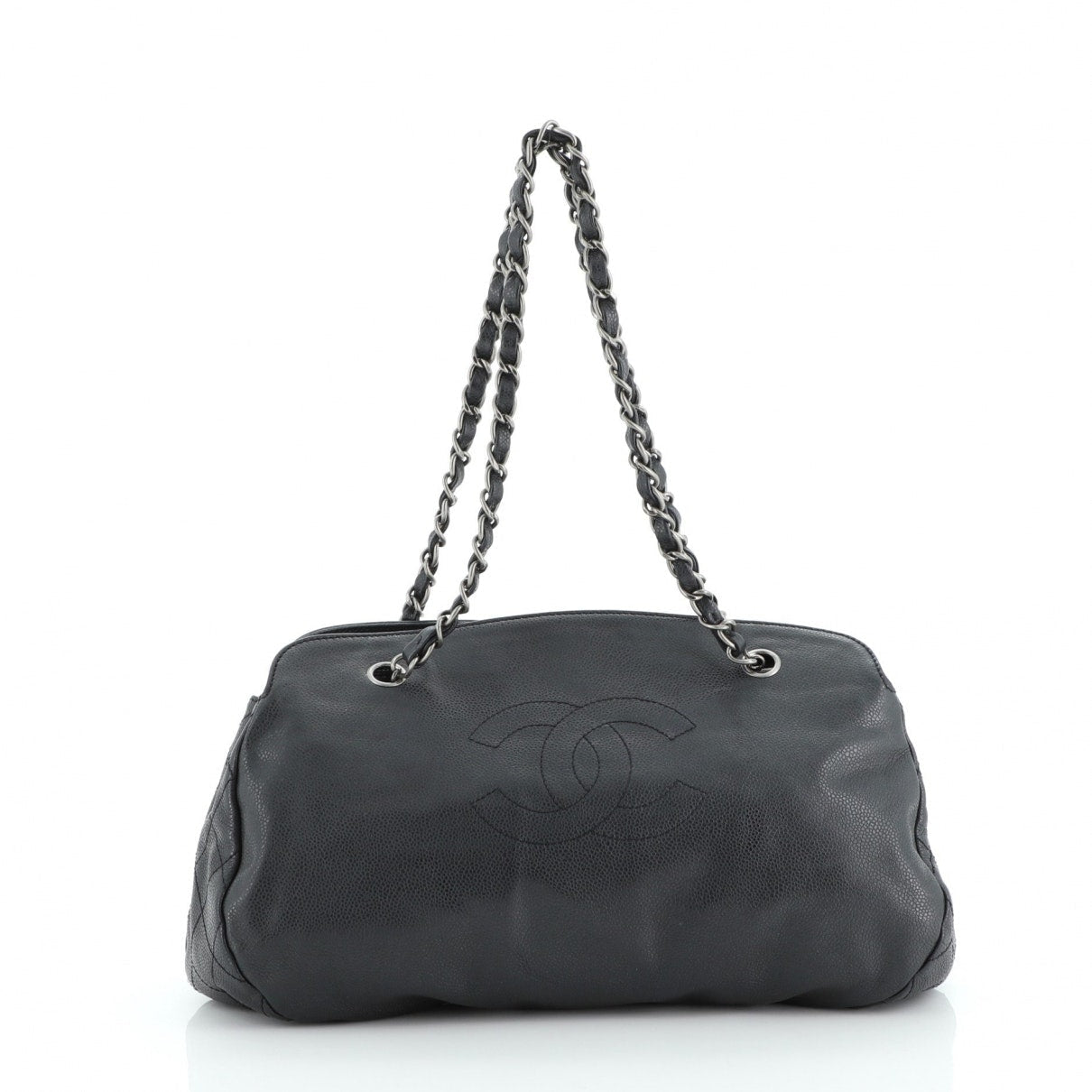 Chanel Black Leather Handbag