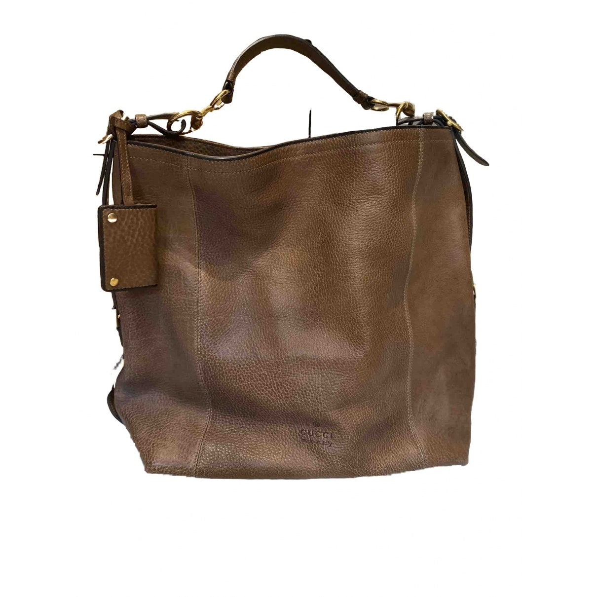 Gucci brown leather handbag