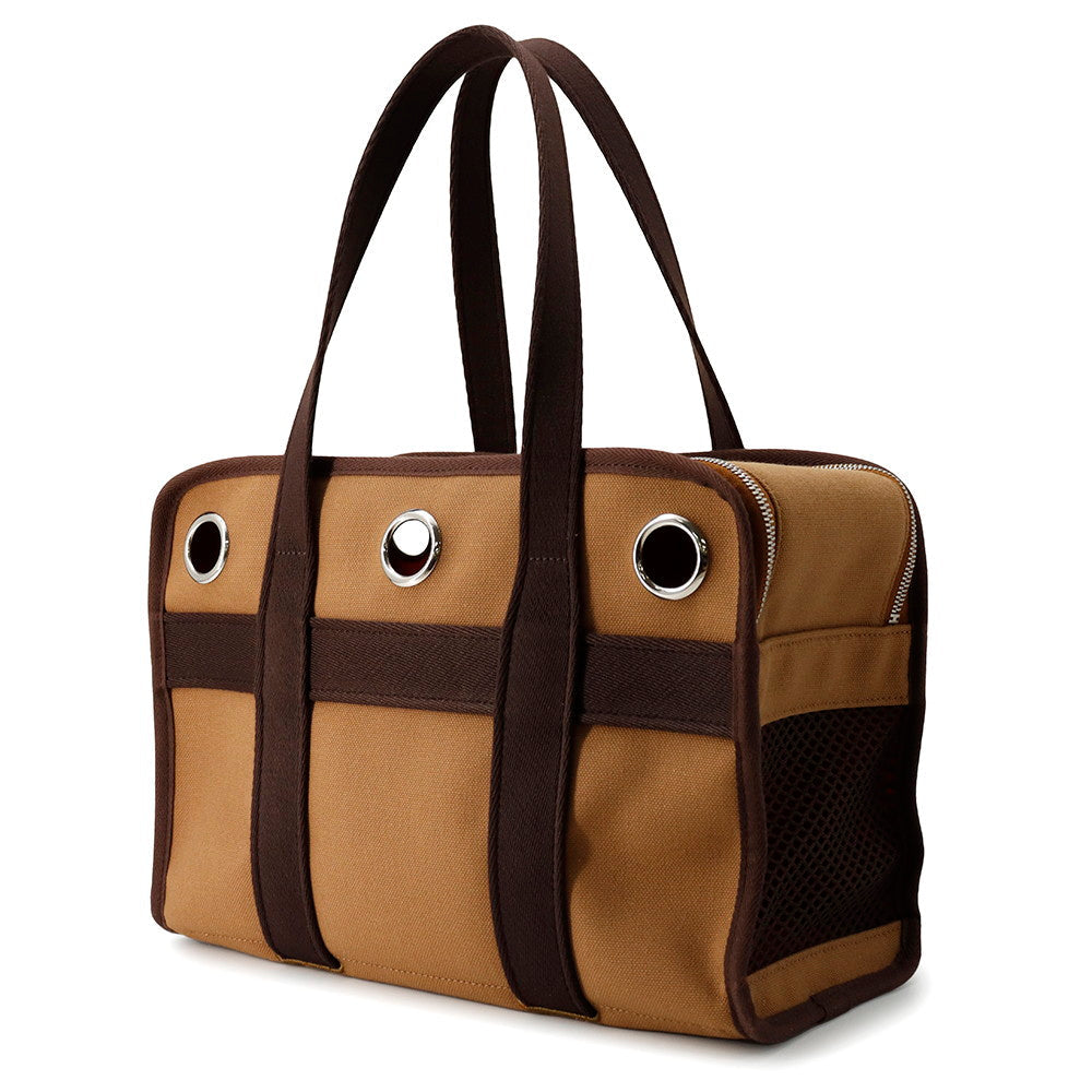 Dog Carrier Bag Feu Toile H Travel Bag