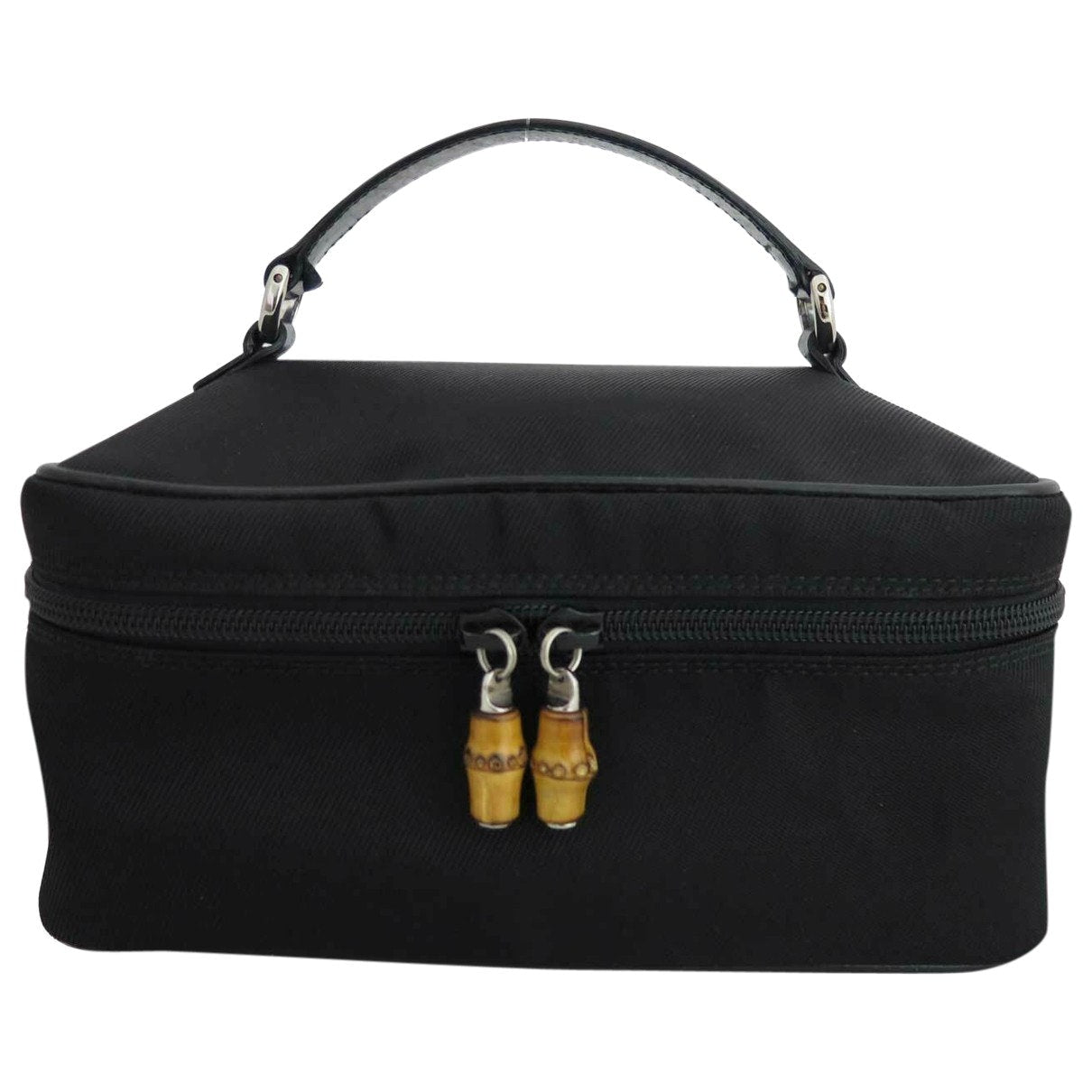 Gucci black leather handbag