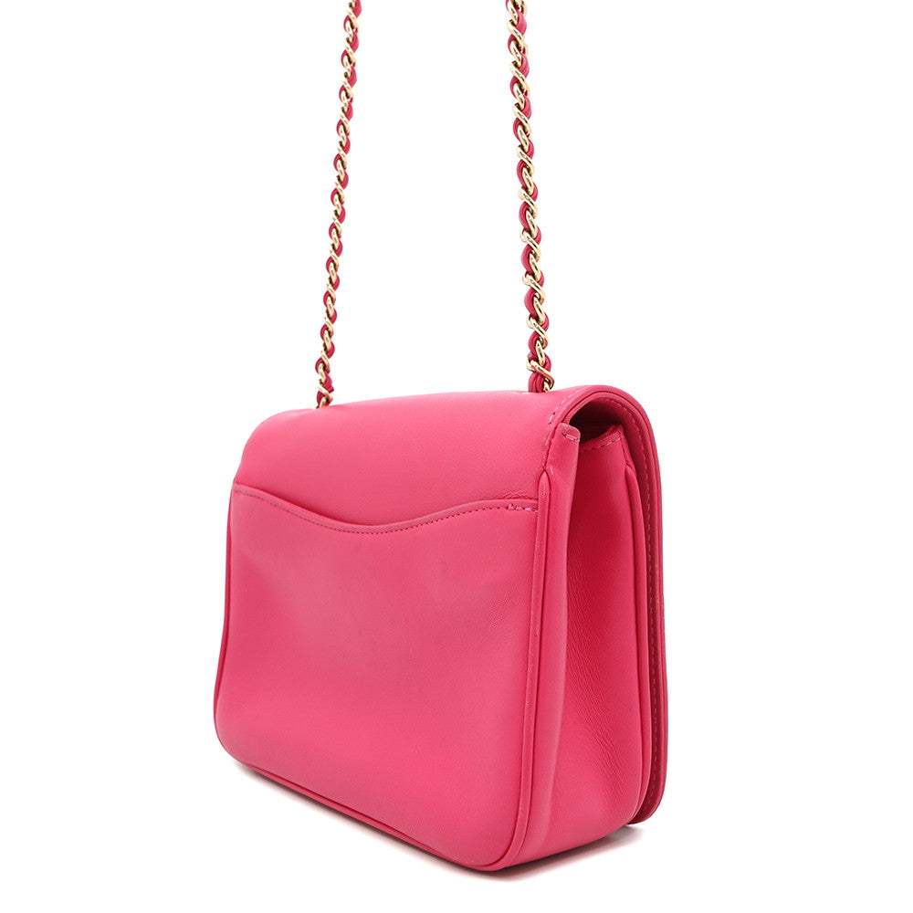 Chanel Decacoco Camera PinkAS0321 Lambskin Crossbody Bag