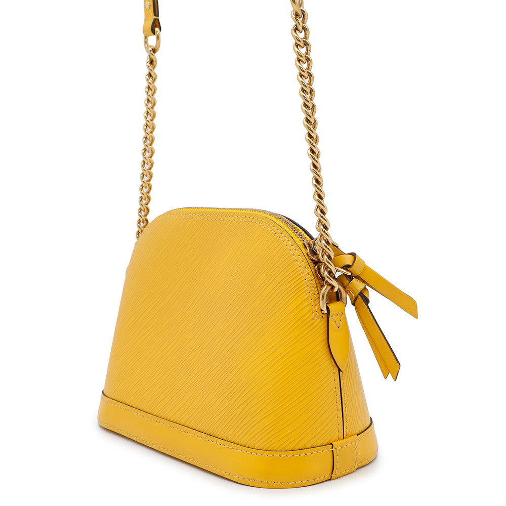 Louis Vuitton Alma ・ CitronM53119 Epi Leather Mini Bag