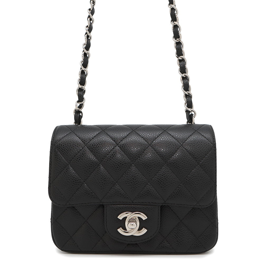 Chanel Matelasse ChainShoulder BlackA35200 Caviar Leather Shoulder Bag