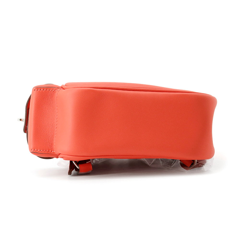 Kelly Jump Orange Field Swift Handbag Leather Travel Bag