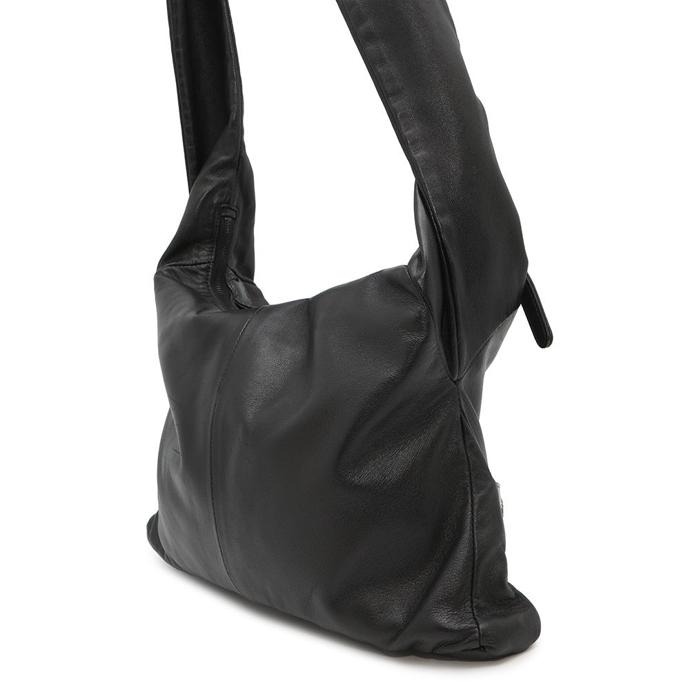 Chanel Girl BlackA90766 Lambskin Shoulder Bag