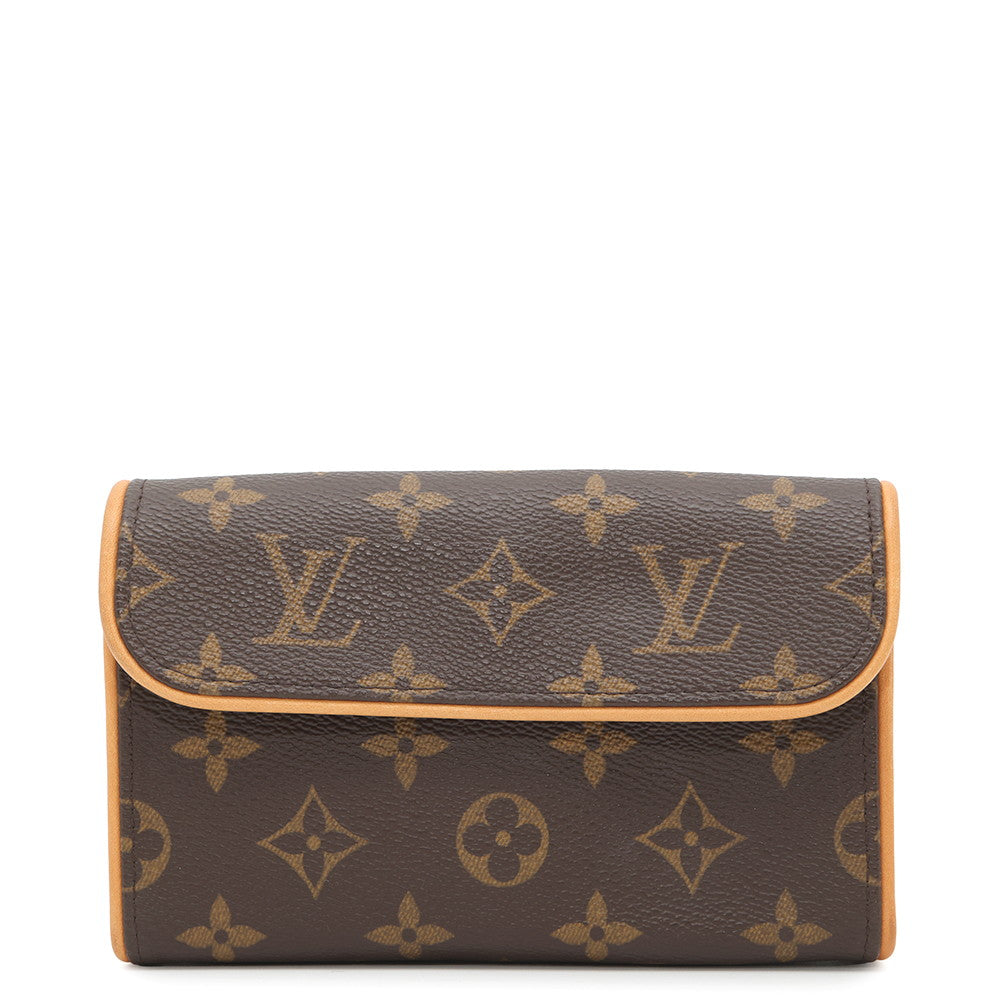 Louis Vuitton Pochette Florentine BrownM51855 Monogram XS Clutch Bag