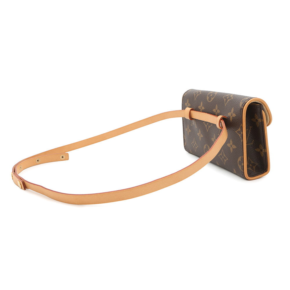 Louis Vuitton Pochette Florentine BrownM51855 Monogram XS Clutch Bag