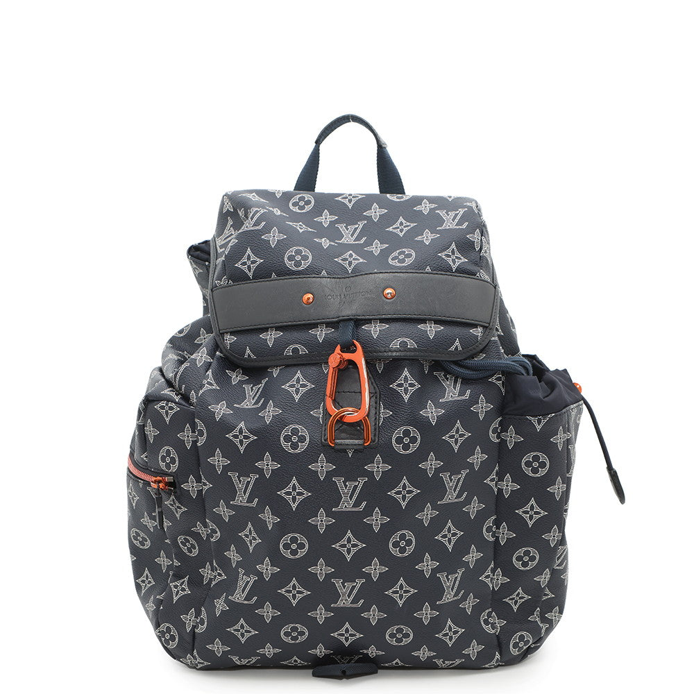 Louis Vuitton Discovery・Backpack NavyM43693 Ink Monogram