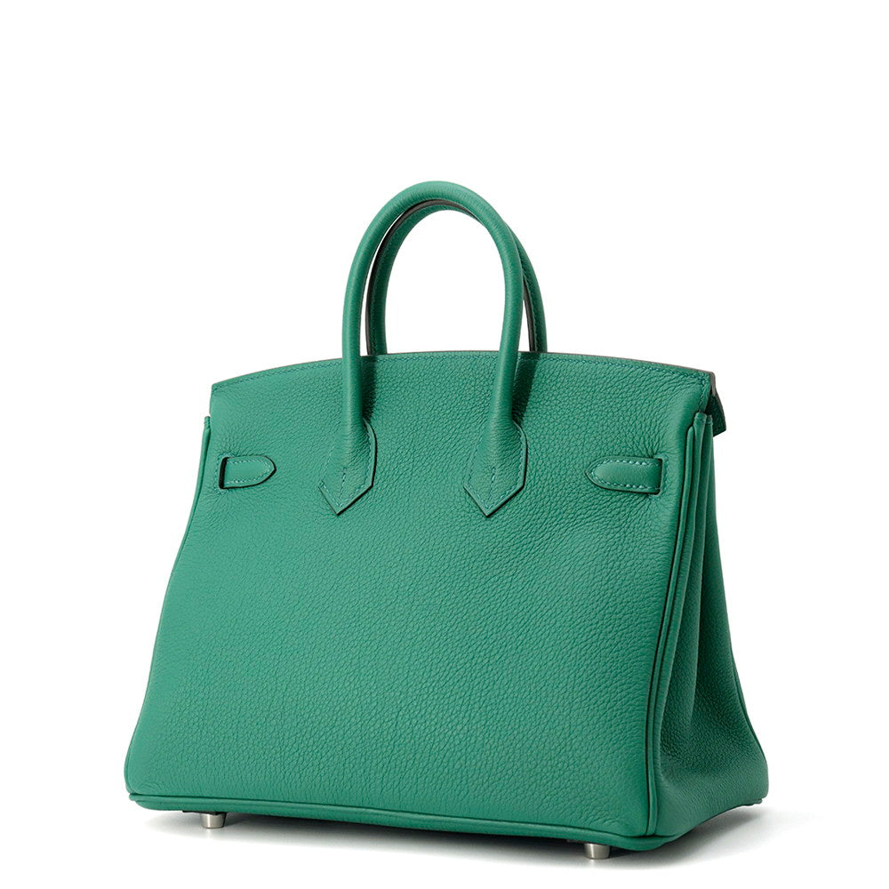 Birkin Vert Vertigo Togo Size Handbag Leather Travel Bag