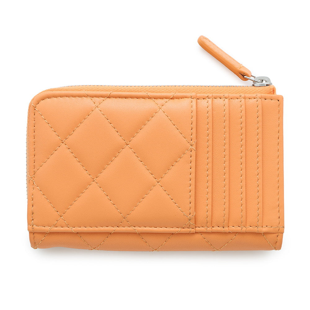 Chanel Matelasse Star Fragment OrangeAP3732 Lambskin Rhinestone Handbag