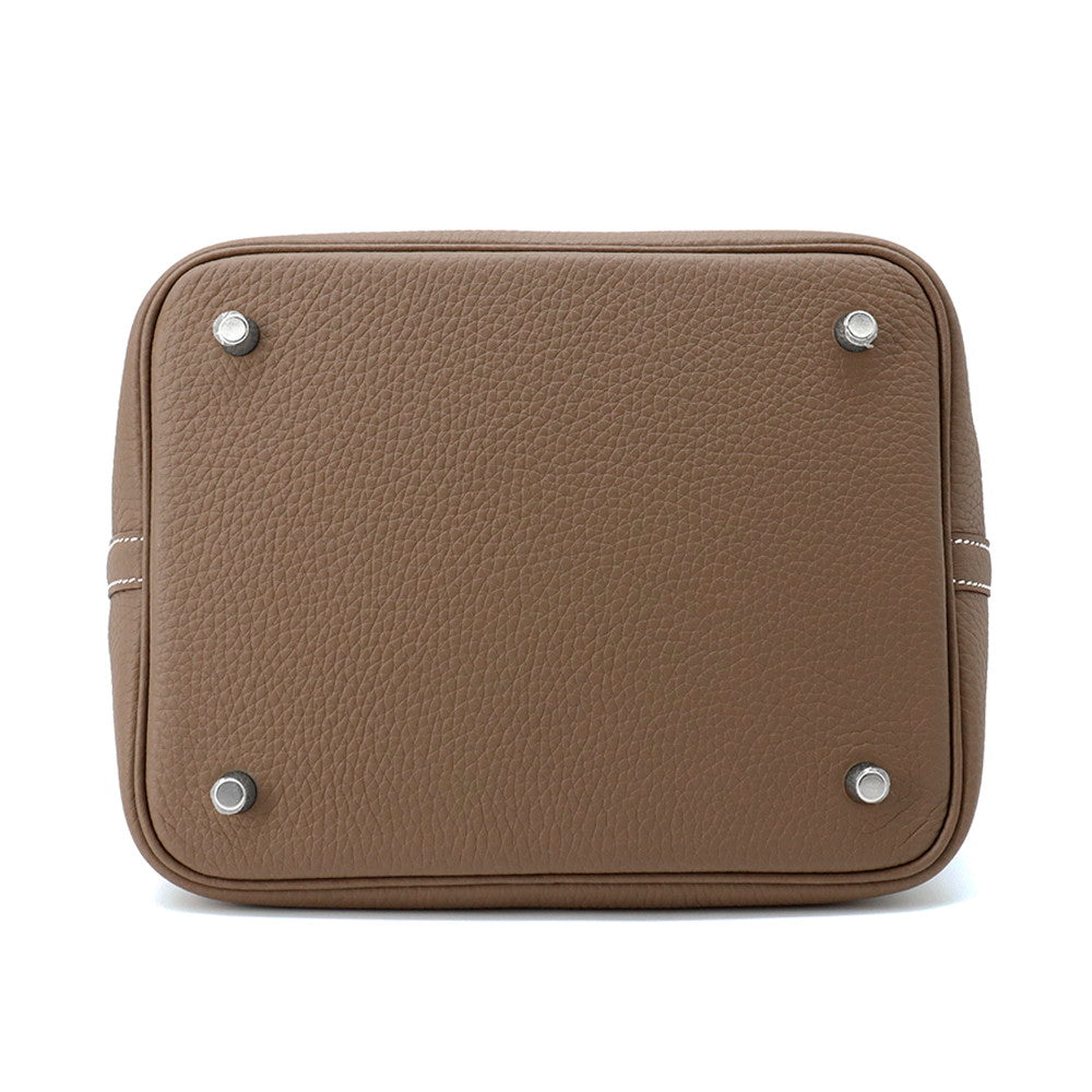 Picotin Lock Etoupe Taurillon Clemence Size Mm Travel Bag