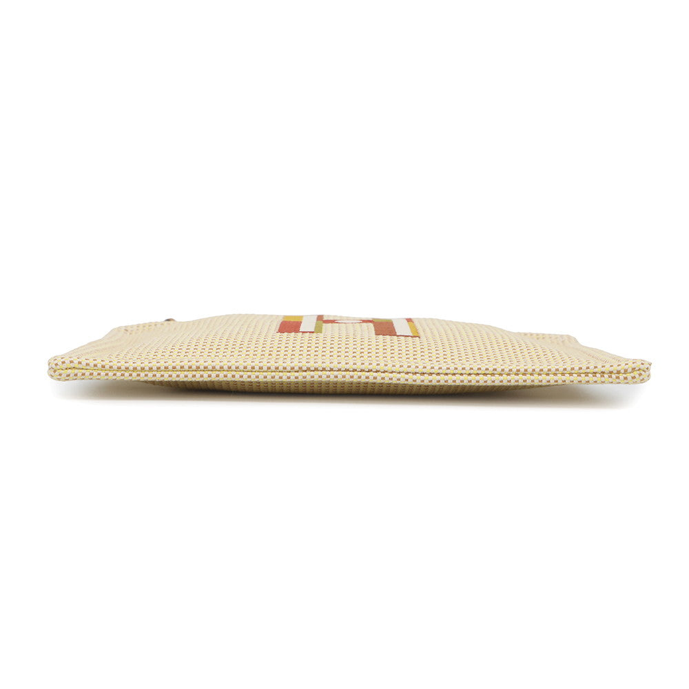Flat Pouch With Embroidery "Fauve Le Corner" Shoes