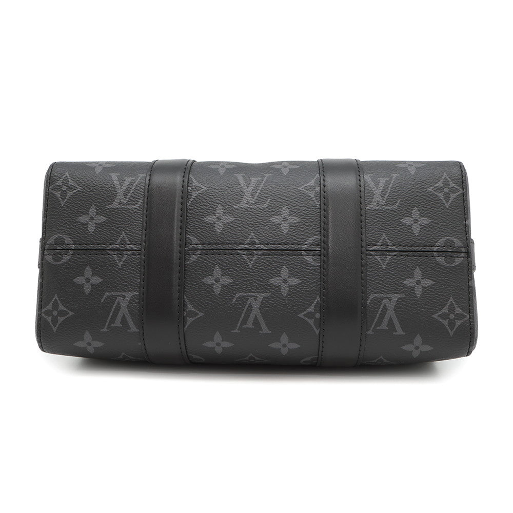 Louis Vuitton City・Keepall NoirM45936 Eclipse Reverse Monogram Travel Bag
