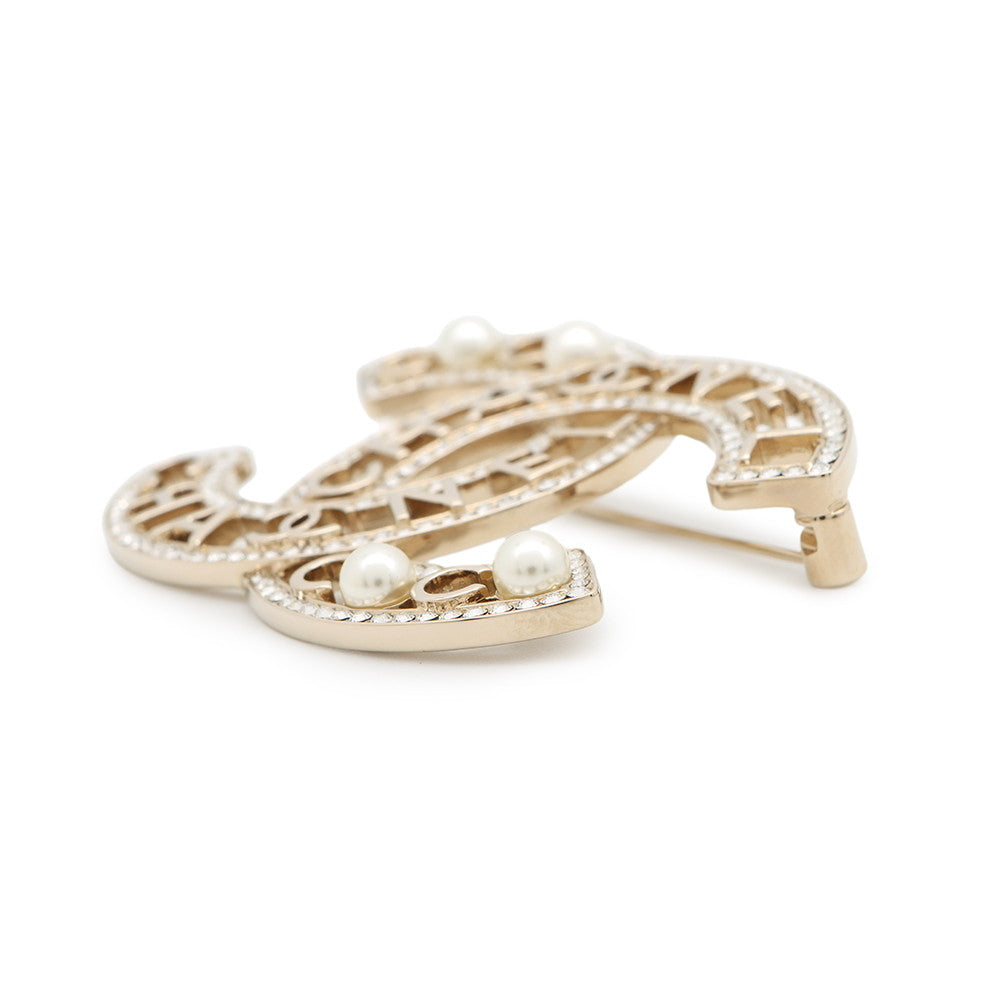 Chanel CC Logo CCBroochAB4879 Handbag