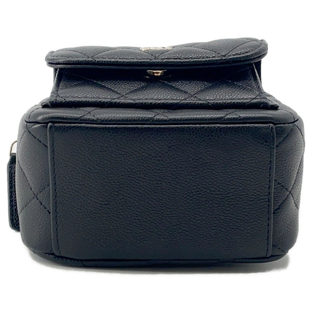 Chanel Matelasse 2WAY Backpack BlackAP3753 Caviar Leather Shoulder Bag