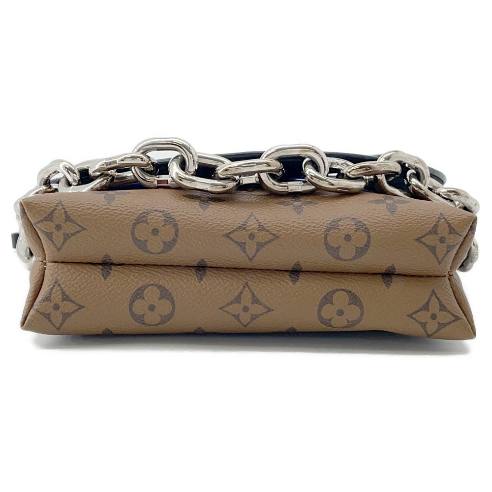 Louis Vuitton Pochette Kabuki Mask Marron FuchsiaM43495 Monogram Epi Canvas Leather Clutch Bag