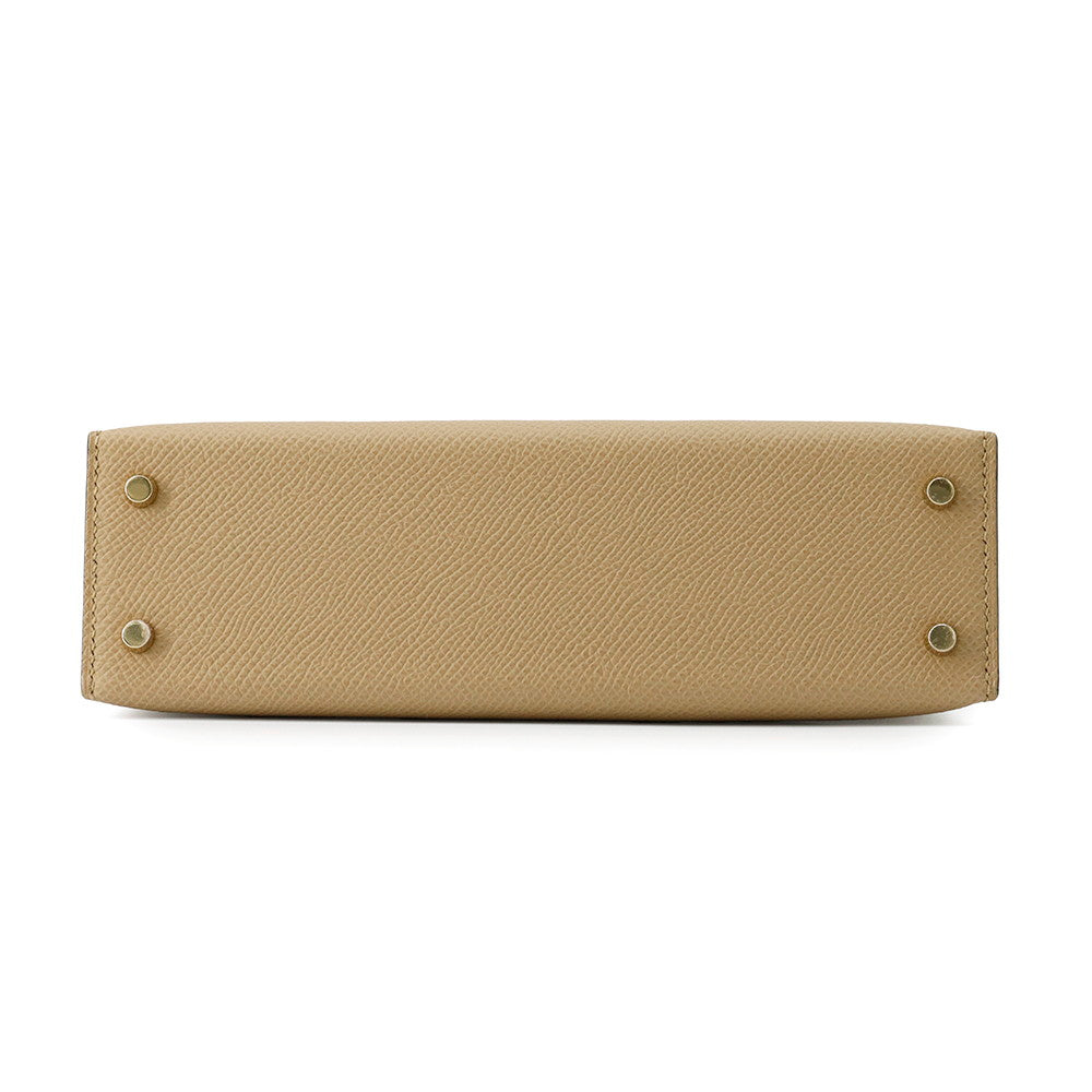 Kelly Poussiere Epsom Handbag Mini Travel Bag