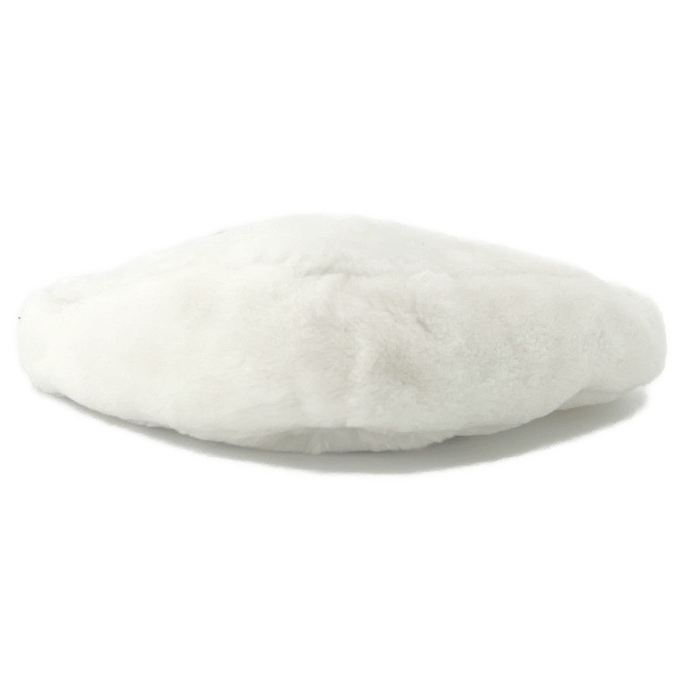 Triangle Way Shoulder Bag Bc Fur Leather White