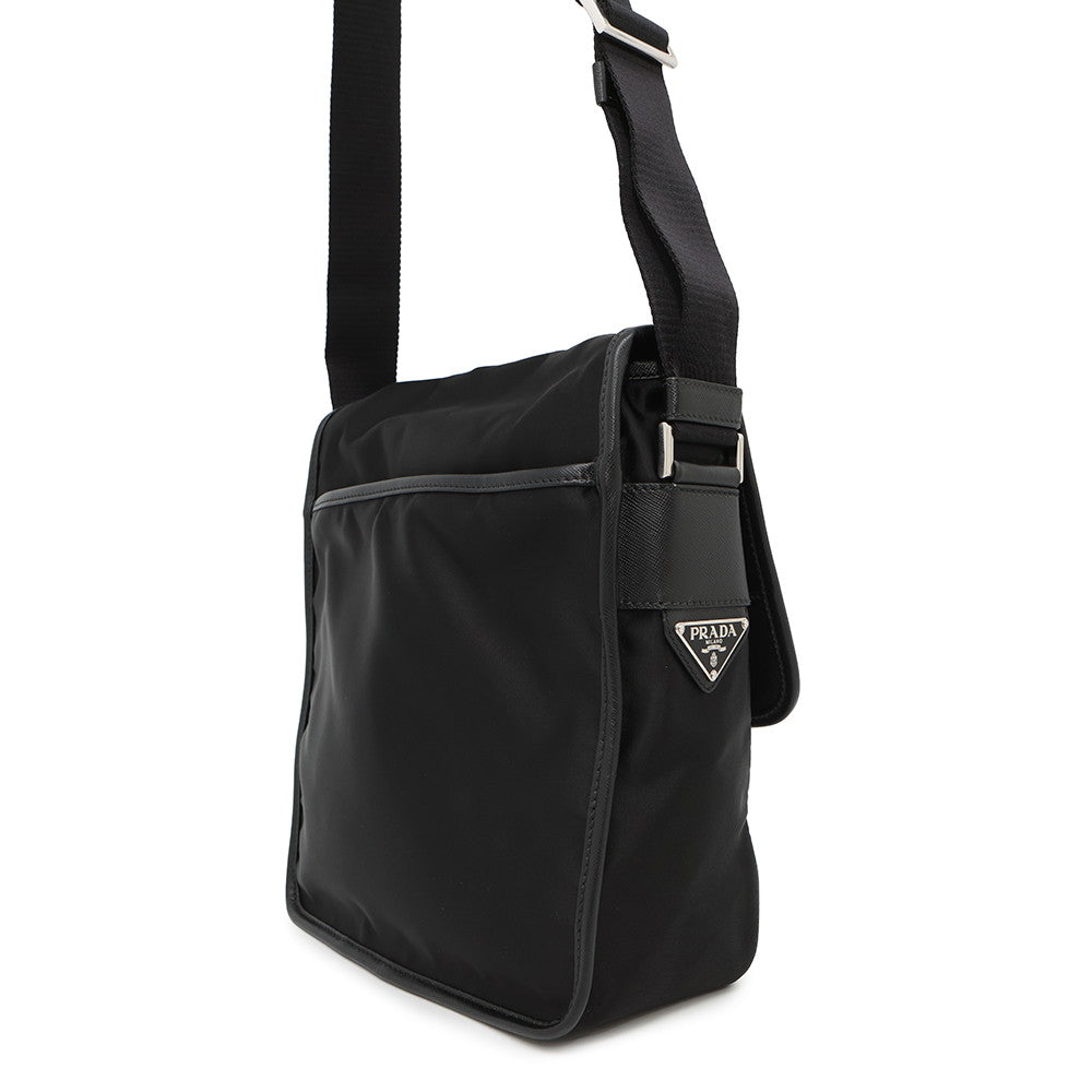 Messenger Bag Vd Nylon Black Travel Bag