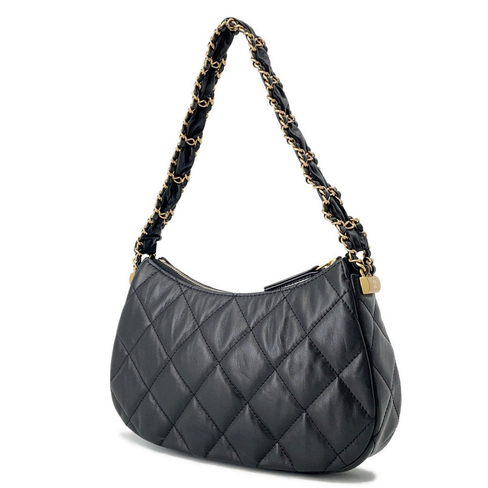 Chanel CHANEL19 BlackAP3647 Lambskin Handbag
