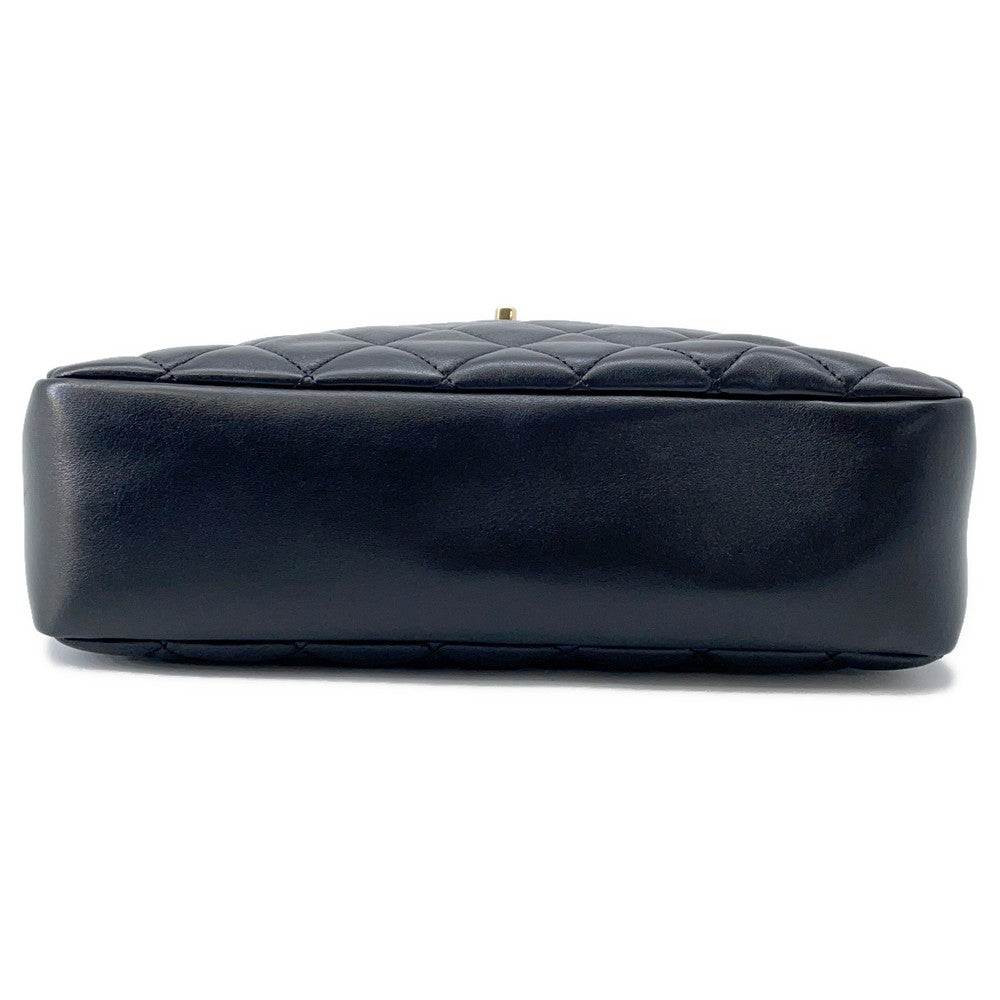 Chanel Matelasse Camera ChainShoulder BlackAS5181 Lambskin Shoulder Bag