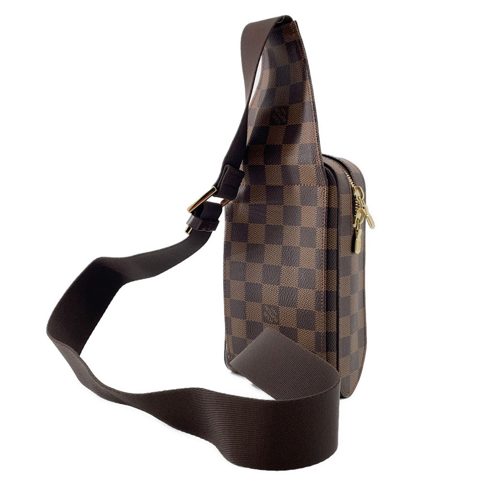 Louis Vuitton Geronimos RedN51194 Ebene Damier Canvas Handbag