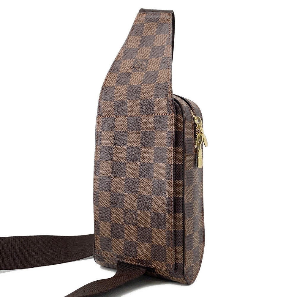 Louis Vuitton Geronimos RedN51194 Ebene Damier Canvas Handbag
